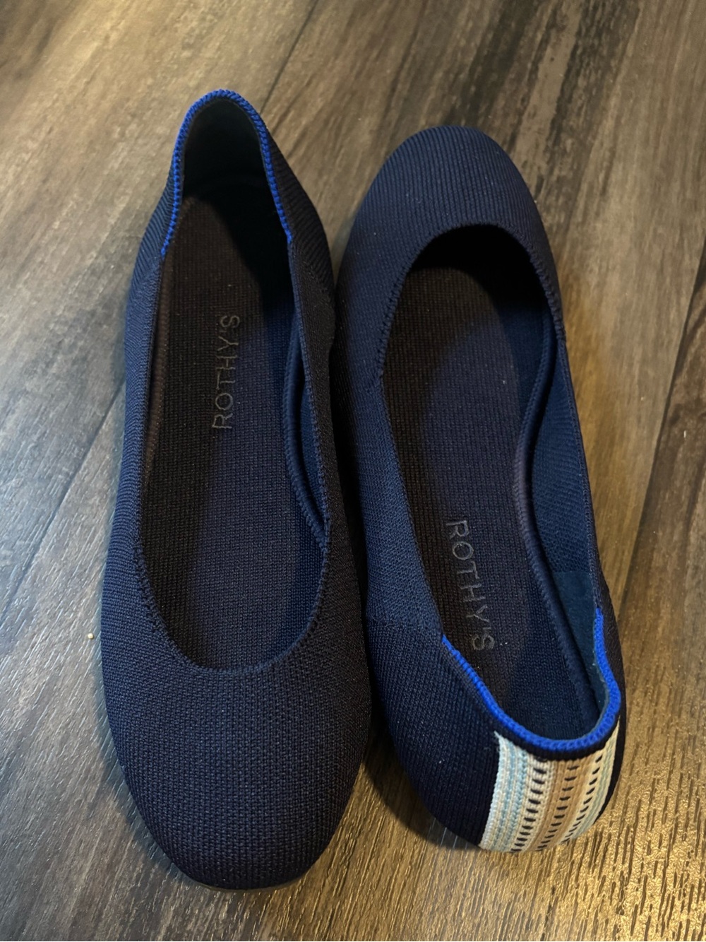 Rothy's Women's Navy Blue Flats